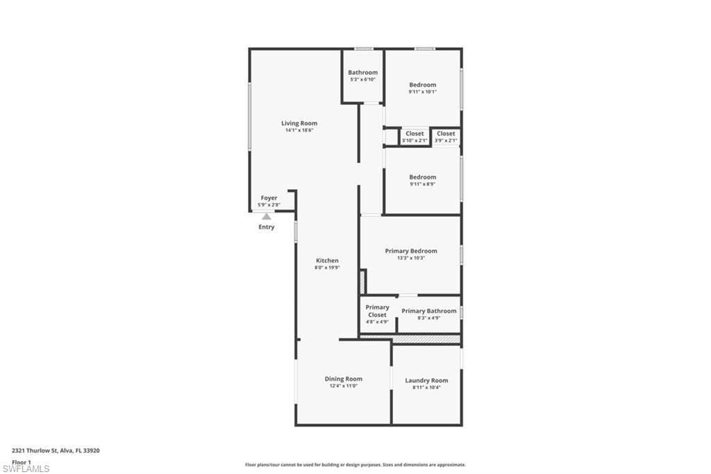 2321 Thurlow ST, ALVA FL 33920-39