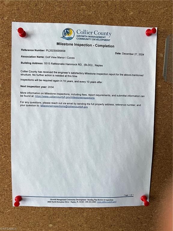 5515 Rattlesnake Hamm RD # 301, NAPLES FL 34113-27