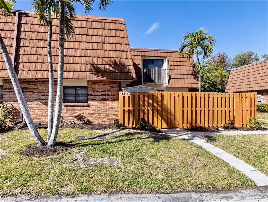 1430 Park Shore CIR # 4, FORT MYERS FL 33901-1