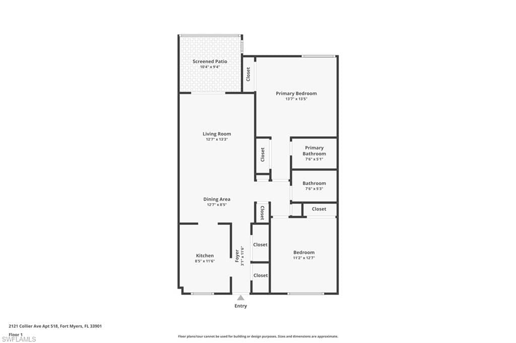 2121 Collier AVE # 518, FORT MYERS FL 33901-24