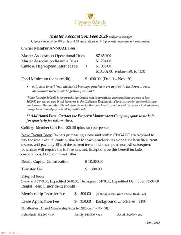 3425 Grand Cypress DR # 102, NAPLES FL 34119-46