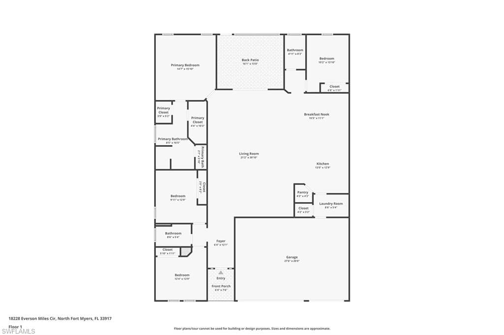 18228 Everson Miles CIR, NORTH FORT MYERS FL 33917-39