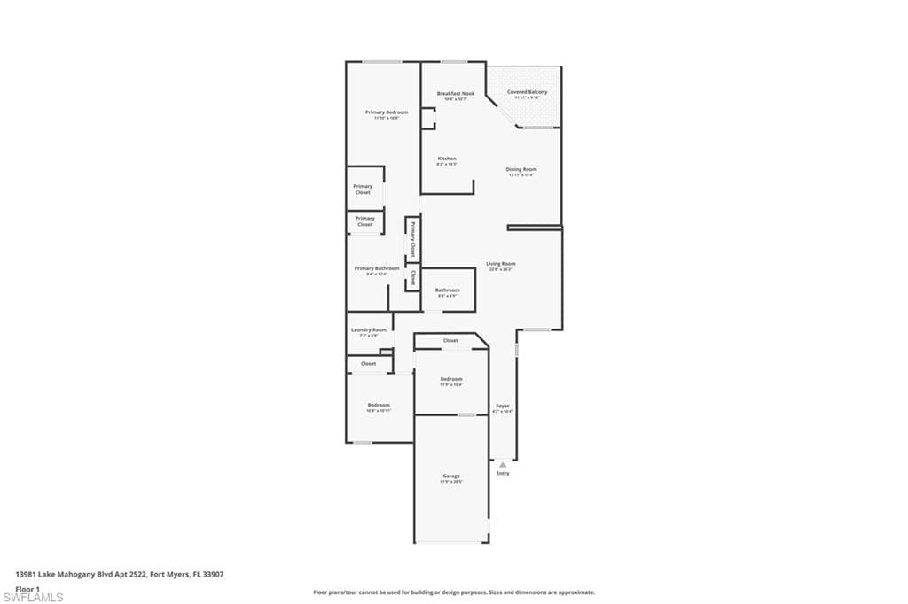 13981 Lake Mahogany BLVD # 2522, FORT MYERS FL 33907-33