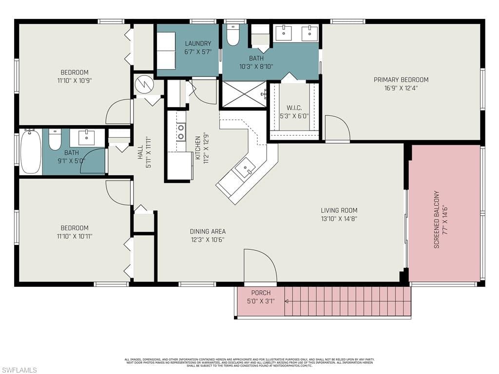 401 Donora BLVD, FORT MYERS BEACH FL 33931-23