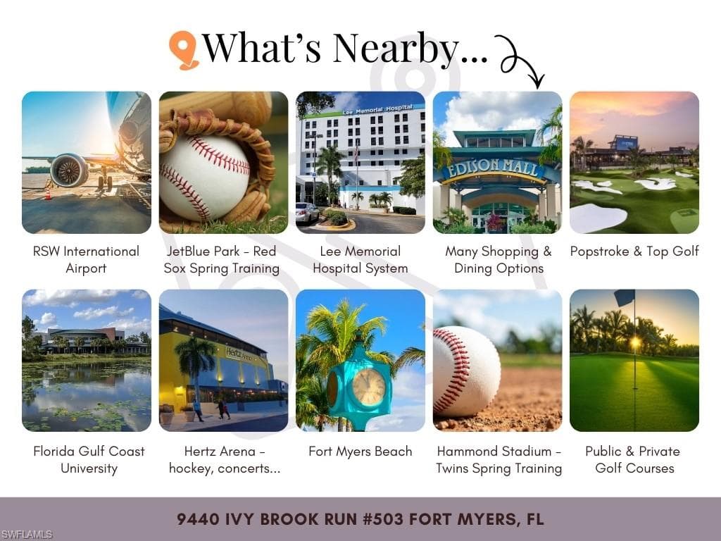 9440 Ivy Brook RUN # 503, FORT MYERS FL 33913-8