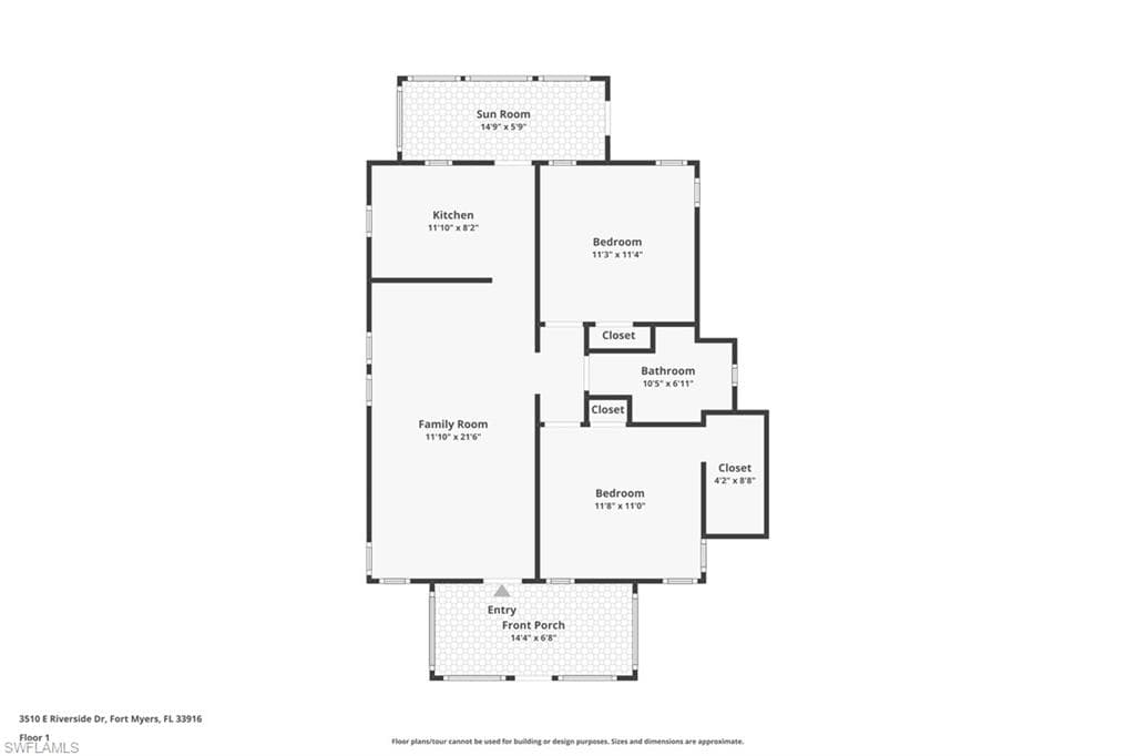 3510 E Riverside DR, FORT MYERS FL 33916-3