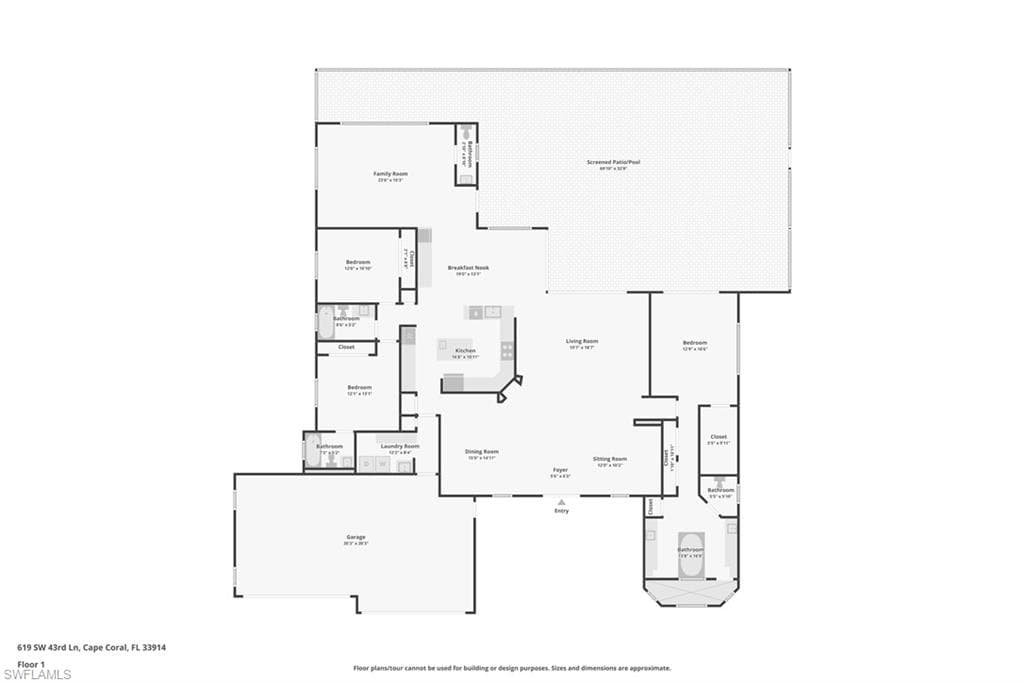 619 SW 43rd LN, CAPE CORAL FL 33914-1