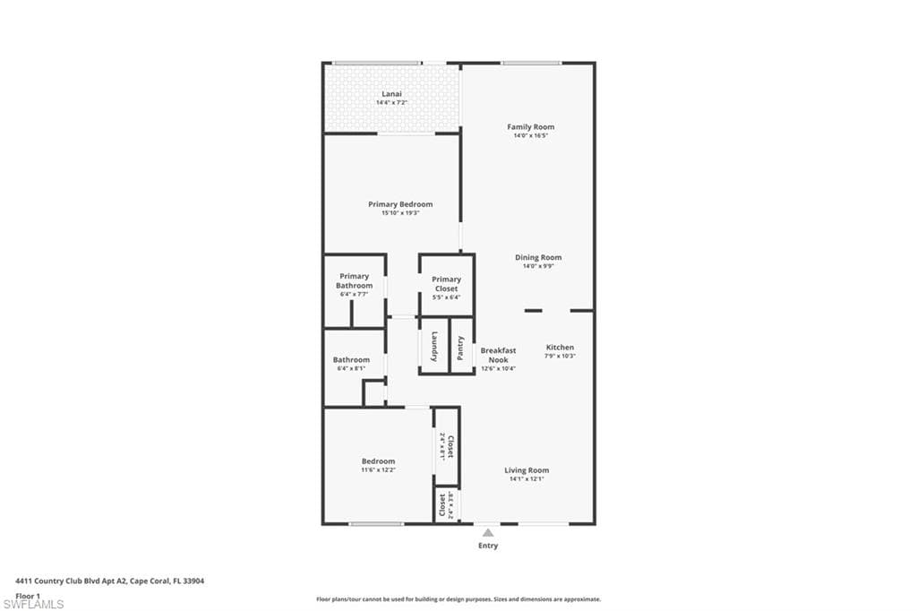 4411 Country Club BLVD # A2, CAPE CORAL FL 33904-28