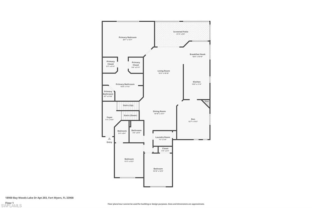 18900 Bay Woods Lake DR # 203, FORT MYERS FL 33908-31