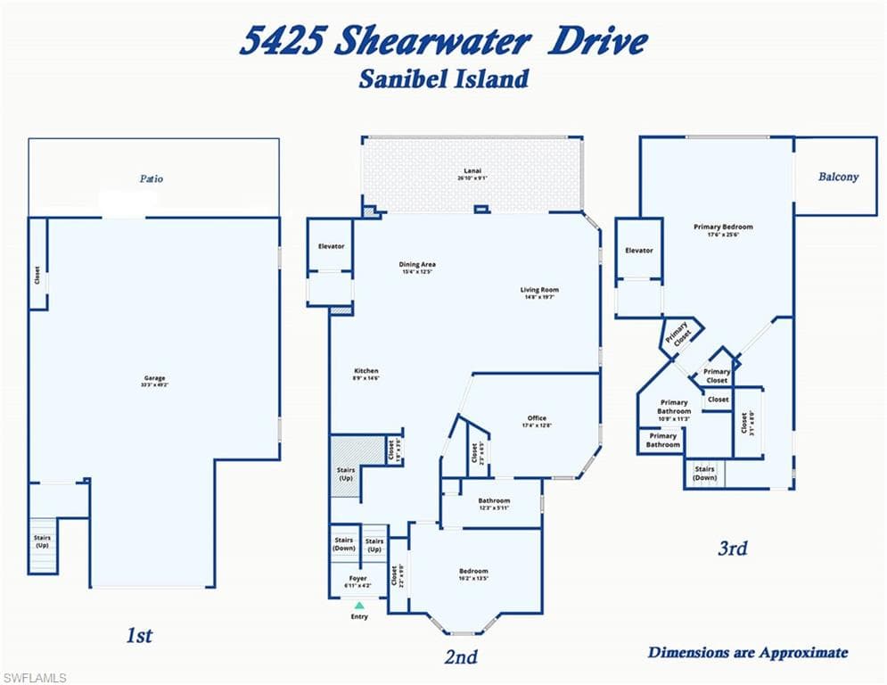 5425 Shearwater DR, SANIBEL FL 33957-1