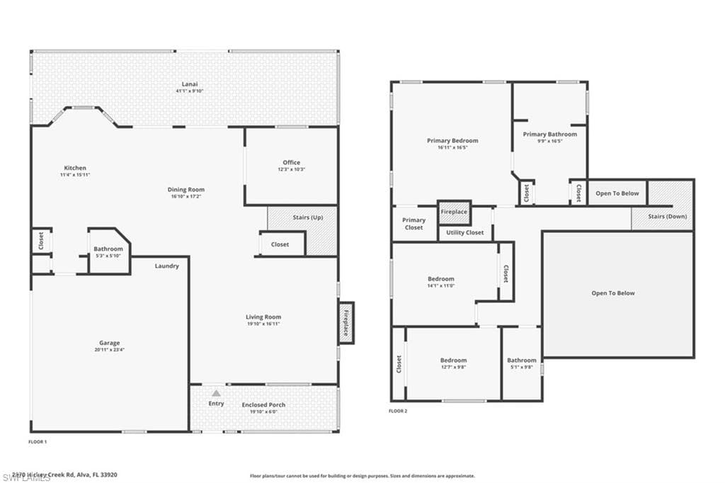 2870 Hickey Creek RD, ALVA FL 33920-29