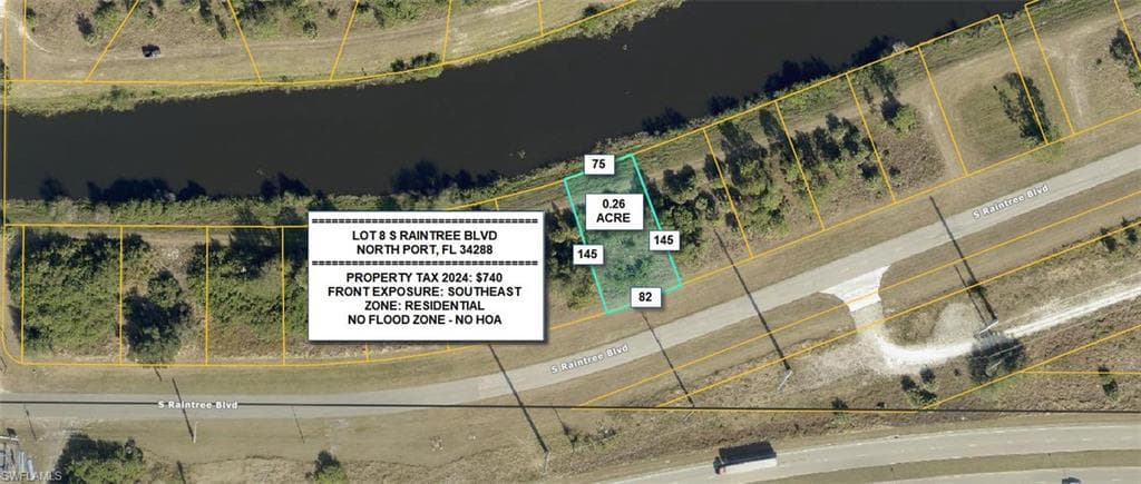 LOT 8 S RAINTREE BLVD, NORTH PORT FL 34288-1
