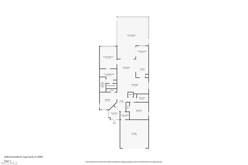 2546 Greendale PL, CAPE CORAL FL 33991-45