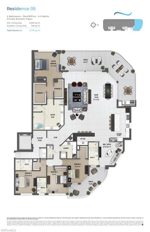 4810 Pelican Colony BLVD # 705, BONITA SPRINGS FL 34134-16