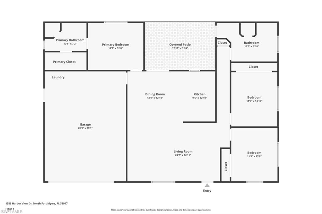 1383 Harbor View DR, NORTH FORT MYERS FL 33917-18