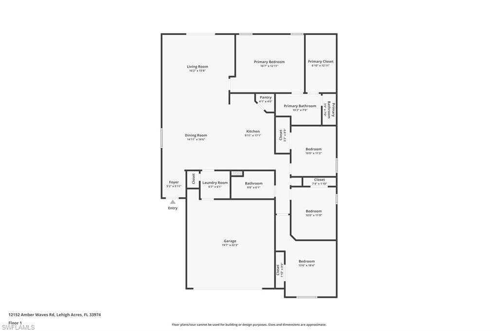 12152 Amber Waves RD, LEHIGH ACRES FL 33974-33