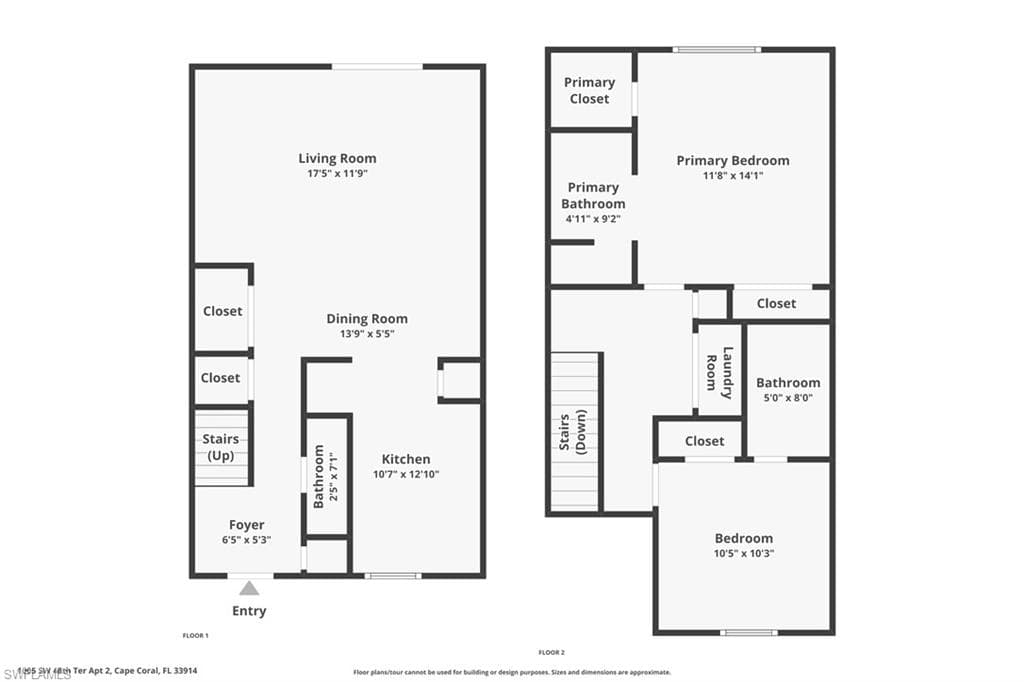 1005 SW 48th TER # 2, CAPE CORAL FL 33914-21