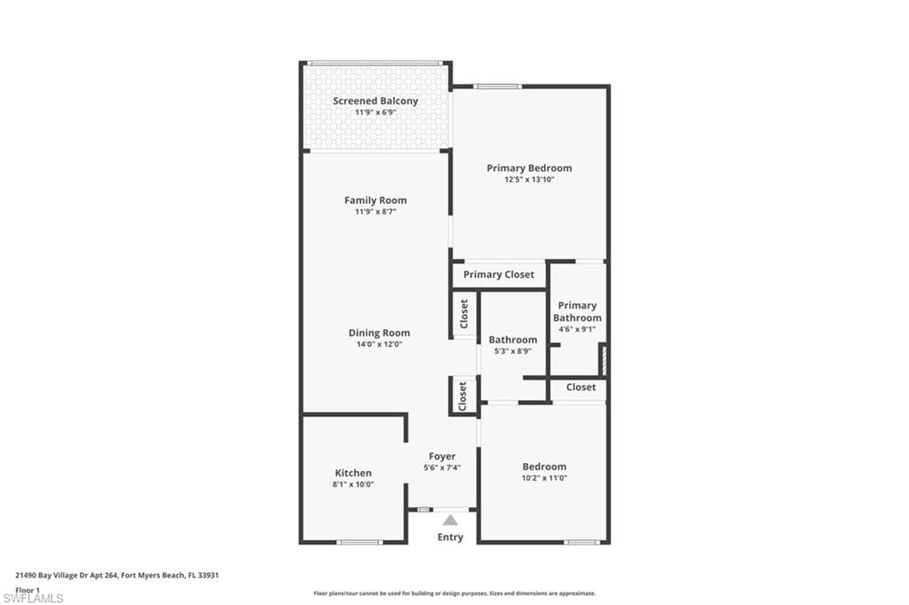 21490 Bay Village DR # 264, FORT MYERS BEACH FL 33931-12