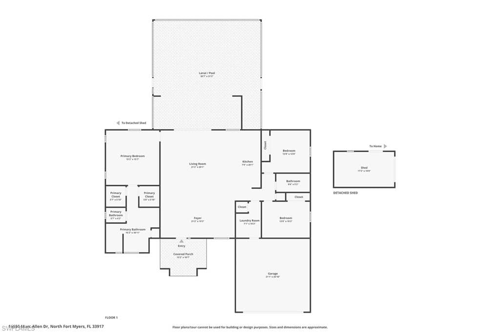 16550 Marc Allen DR, NORTH FORT MYERS FL 33917-30