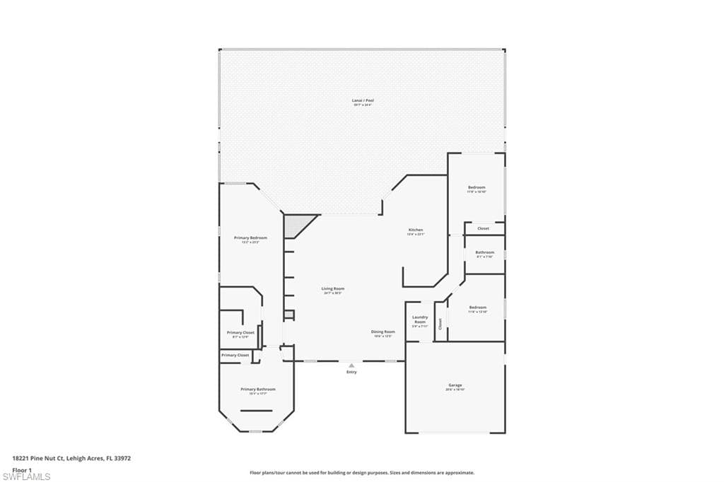 18221 Pine Nut CT, LEHIGH ACRES FL 33972-44