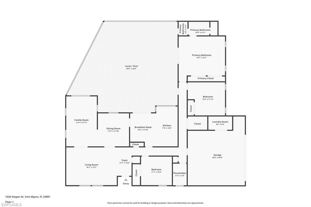 1334 Vesper DR, FORT MYERS FL 33901-5