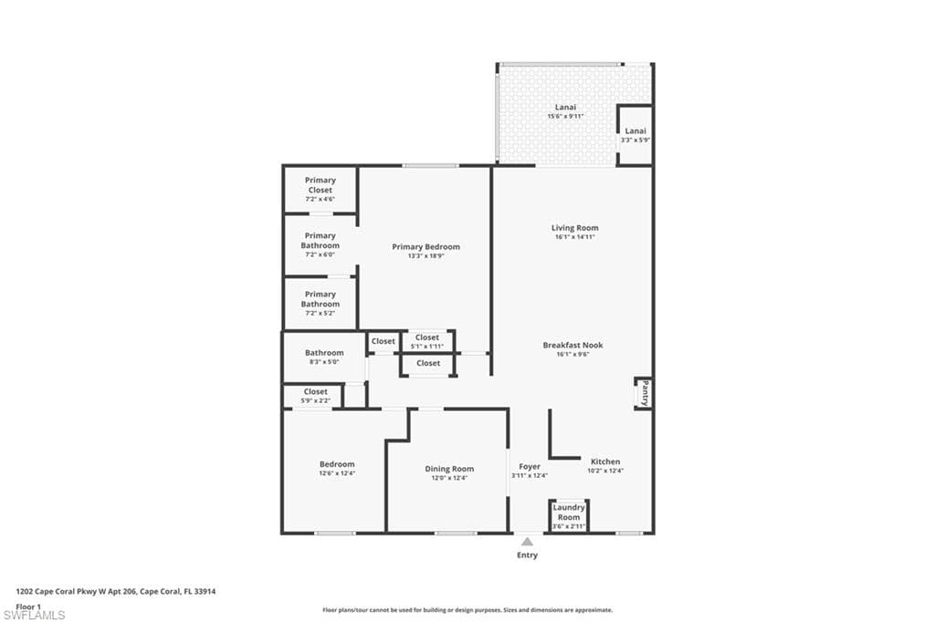 1202 Cape Coral PKWY W # 206, CAPE CORAL FL 33914-43