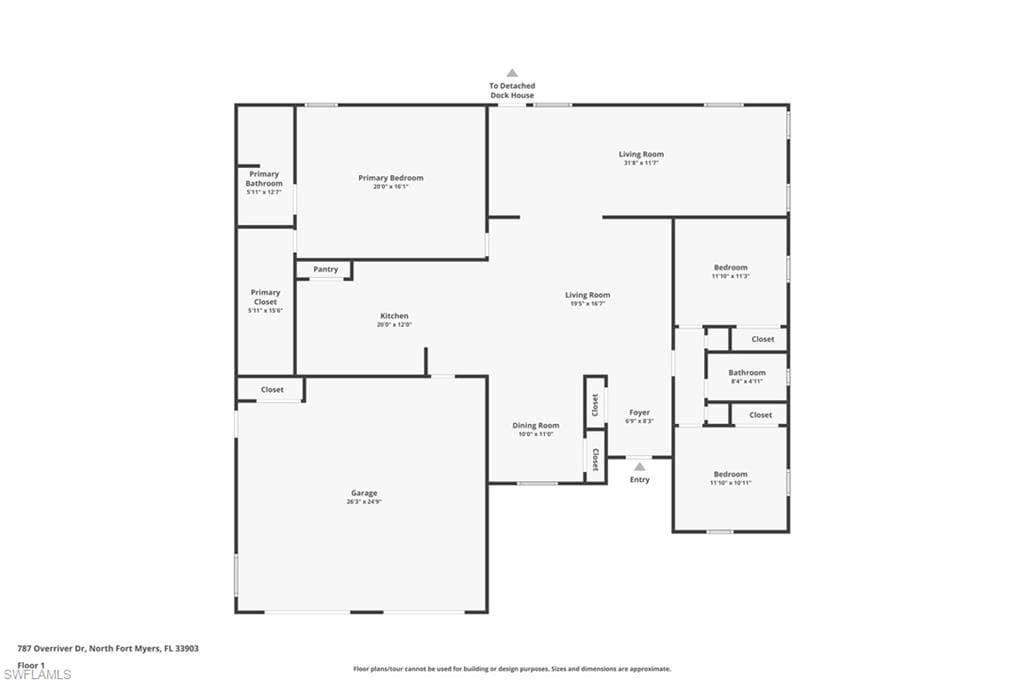 787 Overriver DR, NORTH FORT MYERS FL 33903-27