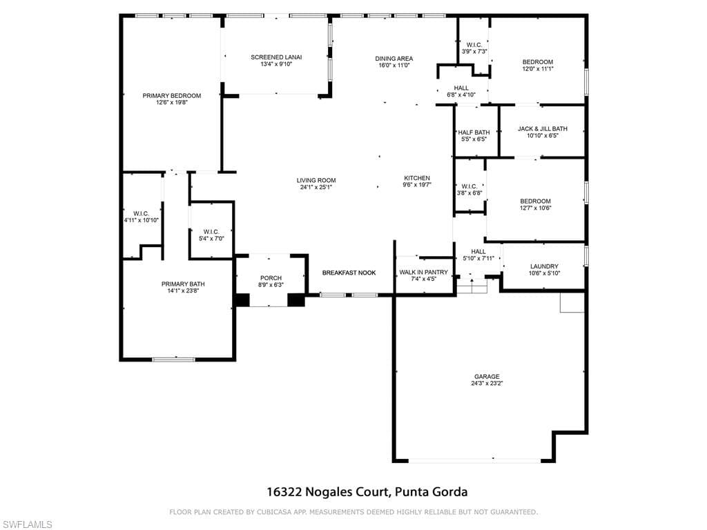 16322 Nogales CT, PUNTA GORDA FL 33955-38