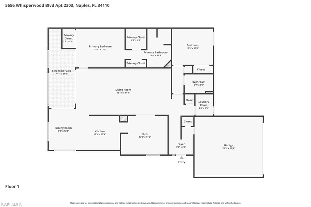 5656 Whisperwood BLVD 2303-23