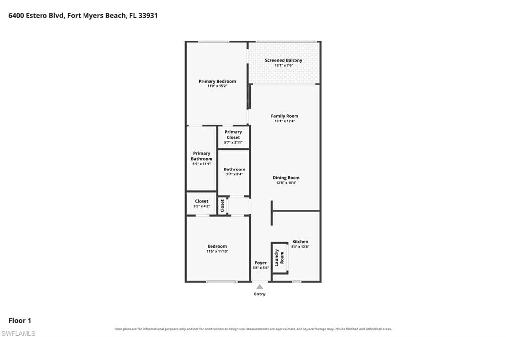 6400 Estero BLVD 603-5