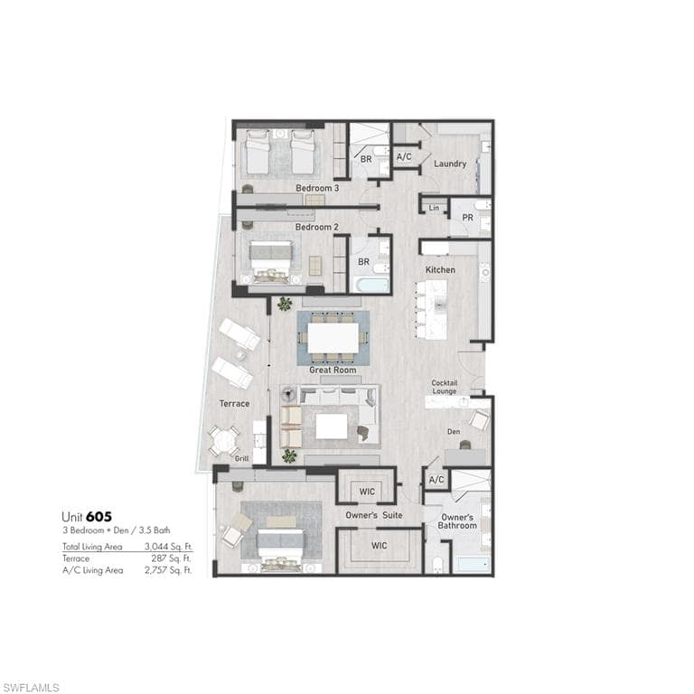 1925 Metropolitan Blvd 1105, Naples, FL 34104-7