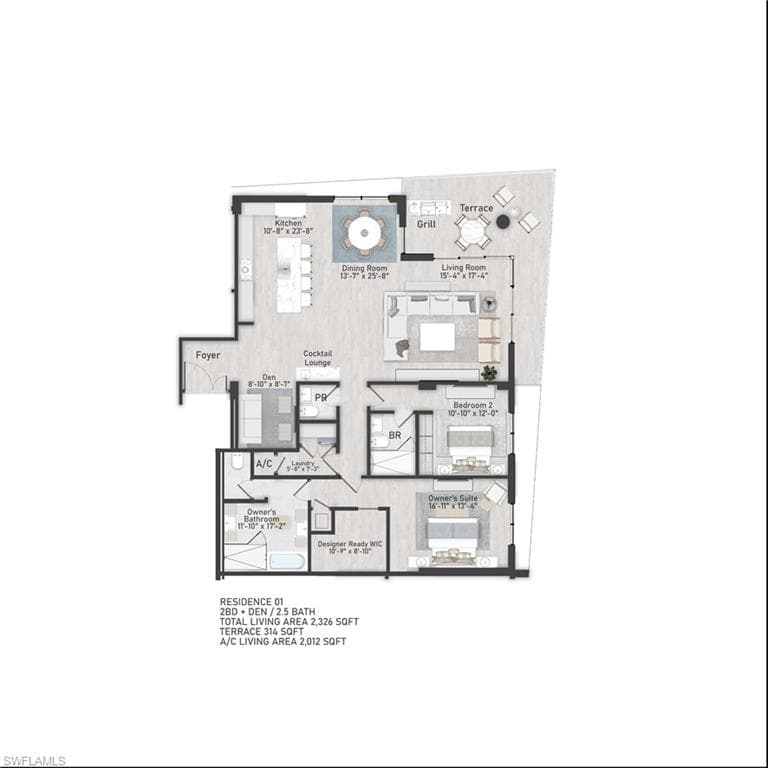 1925 Metropolitan Blvd 1401, Naples, FL 34104-16