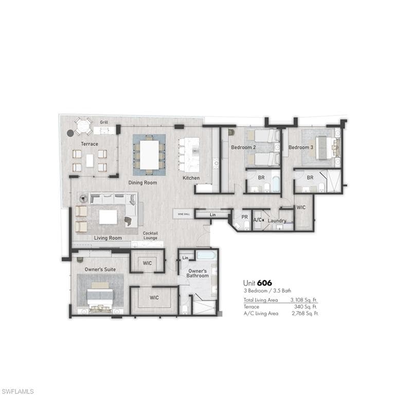 1925 Metropolitan Blvd 706, Naples, FL 34104-16