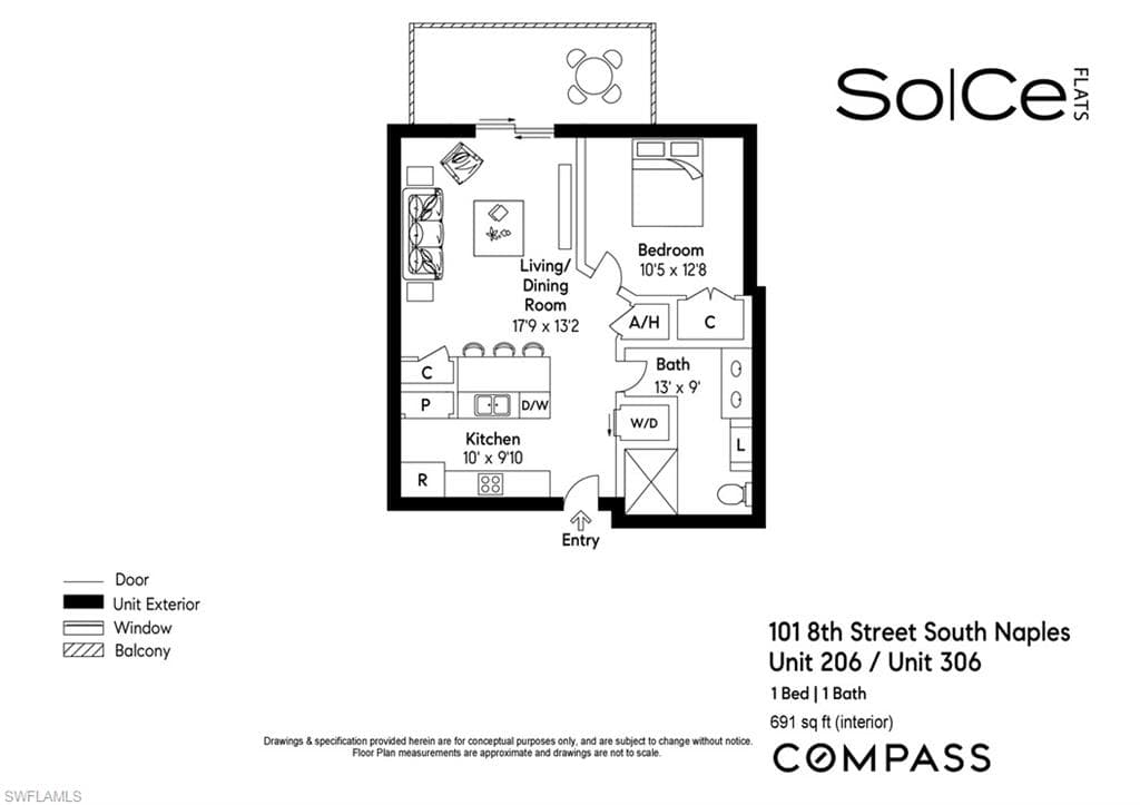 101 8th St S 206, Naples, FL 34102-9