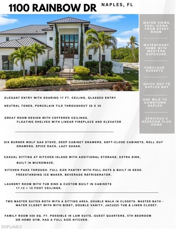 1100 Rainbow Dr, Naples, FL 34104-3