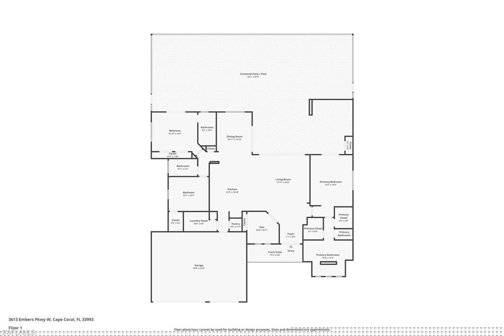 3613 Embers Pkwy W, Cape Coral, FL 33993-8