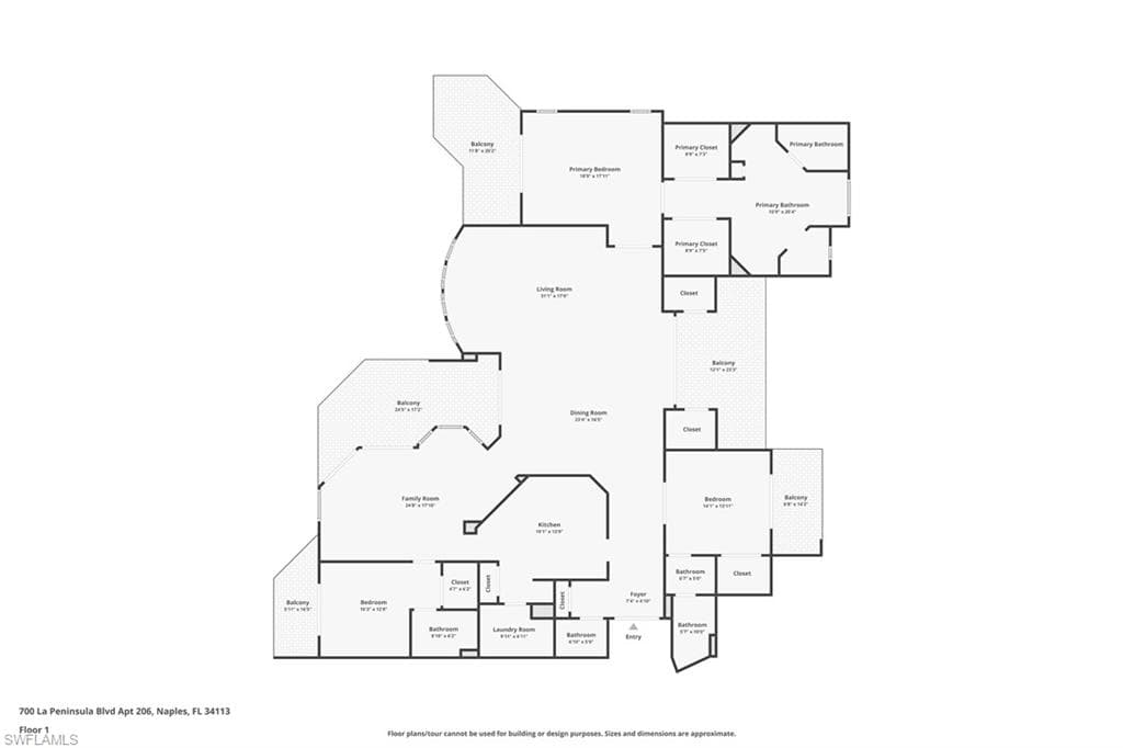 700 La Peninsula Blvd 206, Naples, FL 34113-40