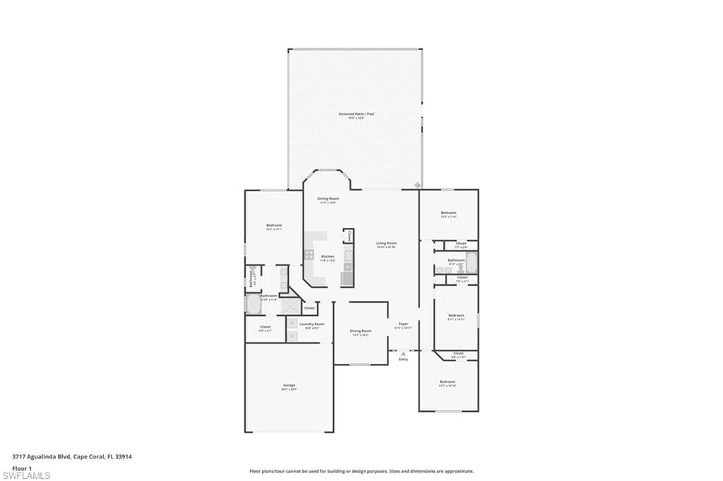 3717 Agualinda Blvd, Cape Coral, FL 33914-4