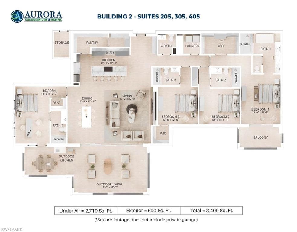 2 Aurora Landing Way 205, Bonita Springs, FL 34134-12