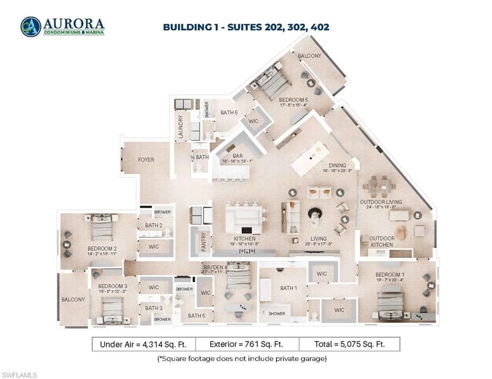 1 Aurora Landing Way 402, Bonita Springs, FL 34134-12