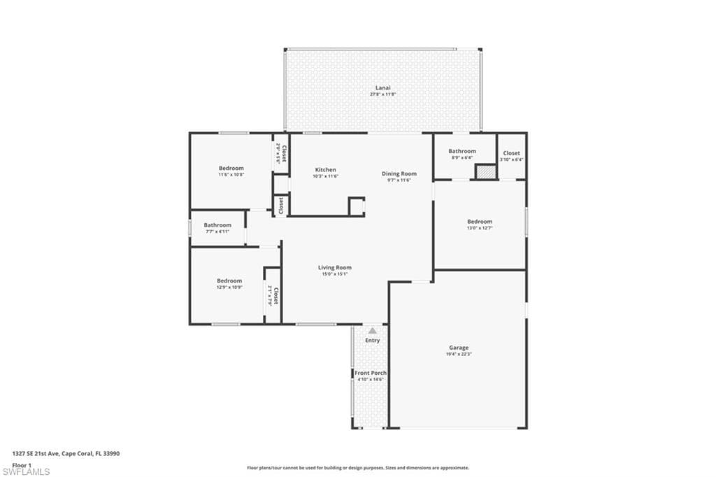 1327 21st Ave, Cape Coral, FL 33990-41