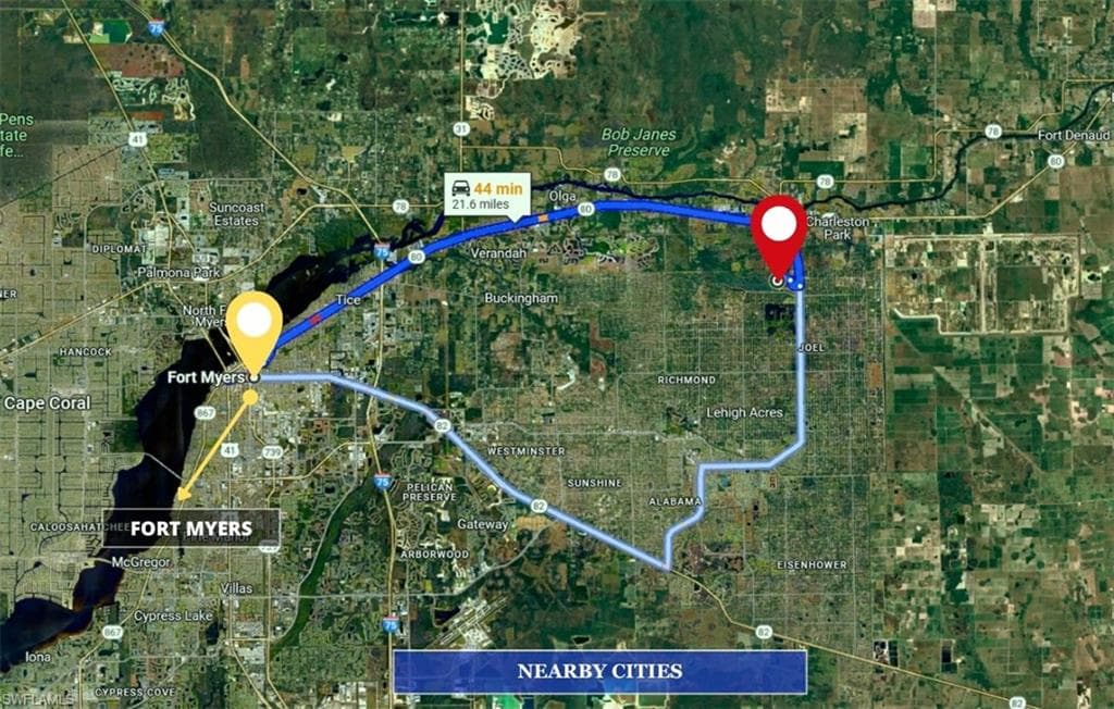 2124 East Dearborn Cir, Alva, FL 33920-4