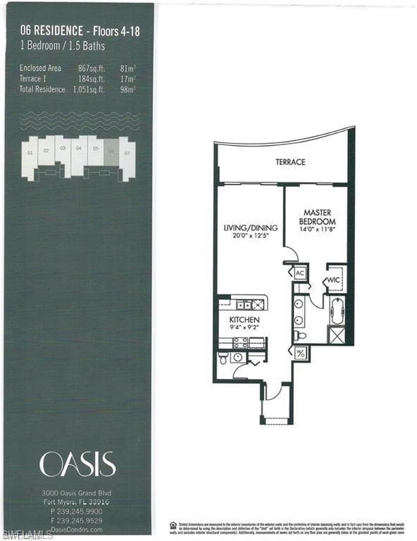 3000 Oasis Grand Blvd 1106, Fort Myers, FL 33916-20