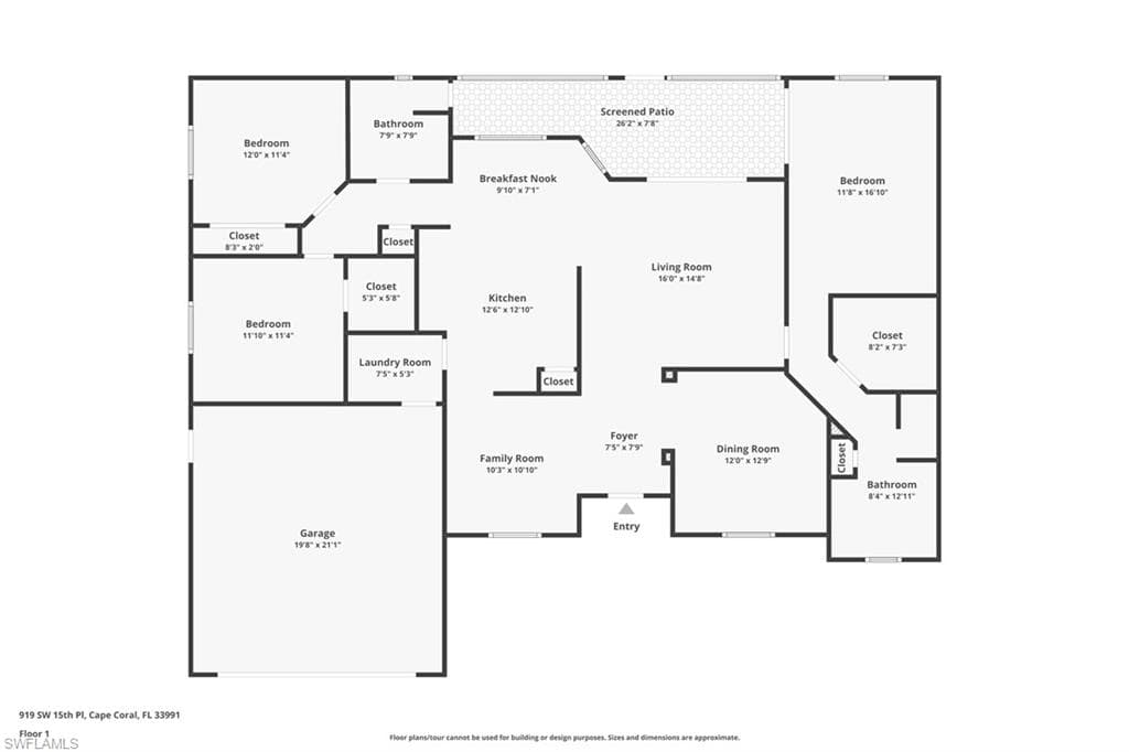 919 15th Pl, Cape Coral, FL 33991-3
