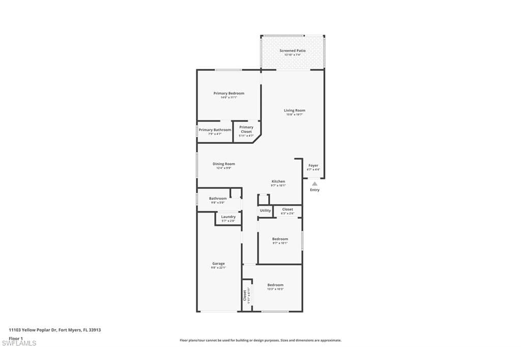 11103 Yellow Poplar Dr, Fort Myers, FL 33913-6