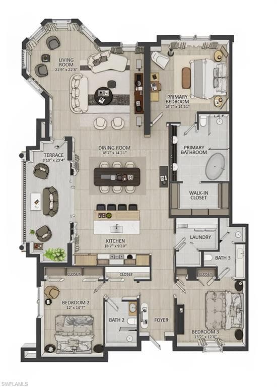 1301 3rd Ave S, Naples, FL 34102-17