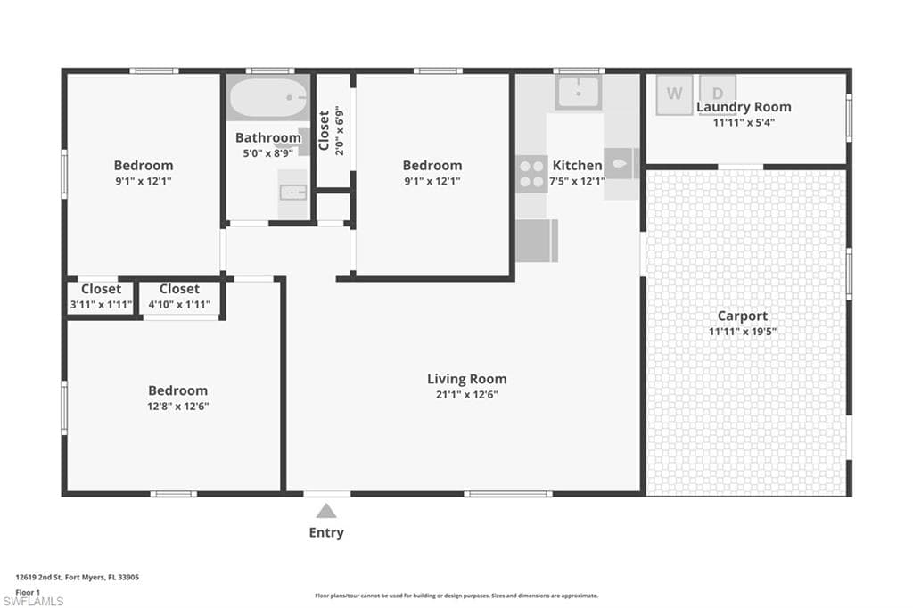 12619 2nd St, Fort Myers, FL 33905-3
