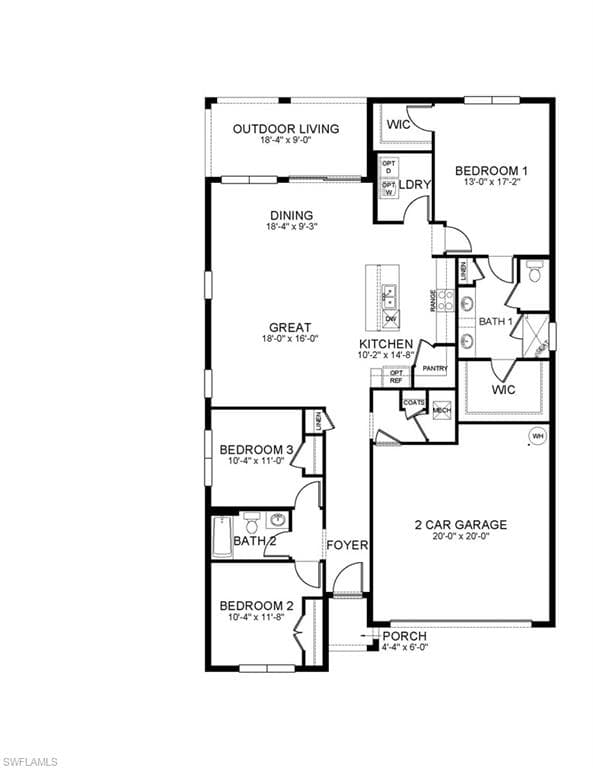 1216 Mariners View Ter, Cape Coral, FL 33993-2
