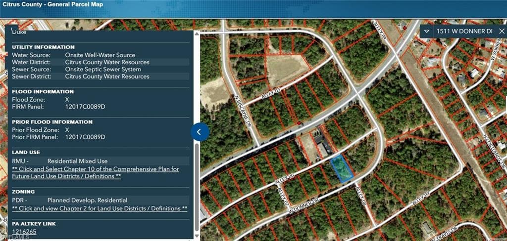 1511 Donner Dr, Citrus Springs, FL 34434-9