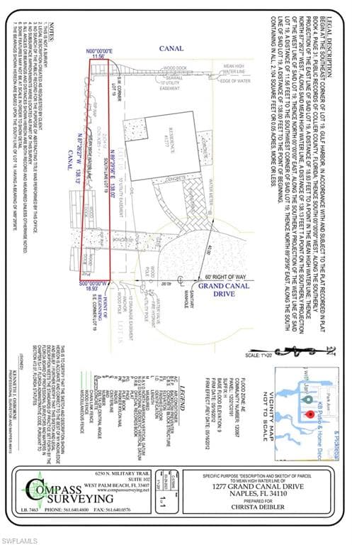 1277 Grand Canal Dr, Naples, FL 34110-19